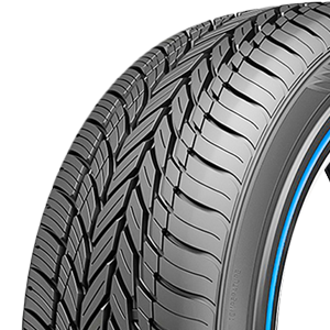 vogue tyre custom built radial blue stripe