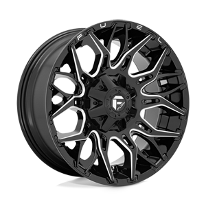 twitch D769 gloss black milled