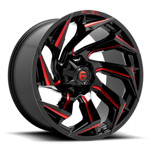 reaction D755 gloss black milled with red tint