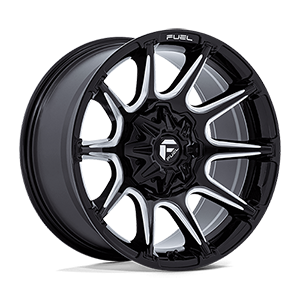 FC880 super c gloss black milled