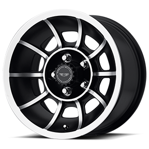 VN47 vector satin black machined