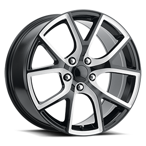FR 75 gloss black milled