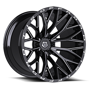 566BM gloss black with CNC milled accents