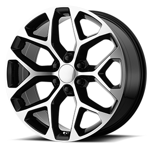 PR176 gloss black machined