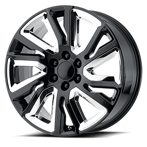 PR202 gloss black with chrome accents